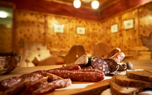 Salami von der Metzgerei